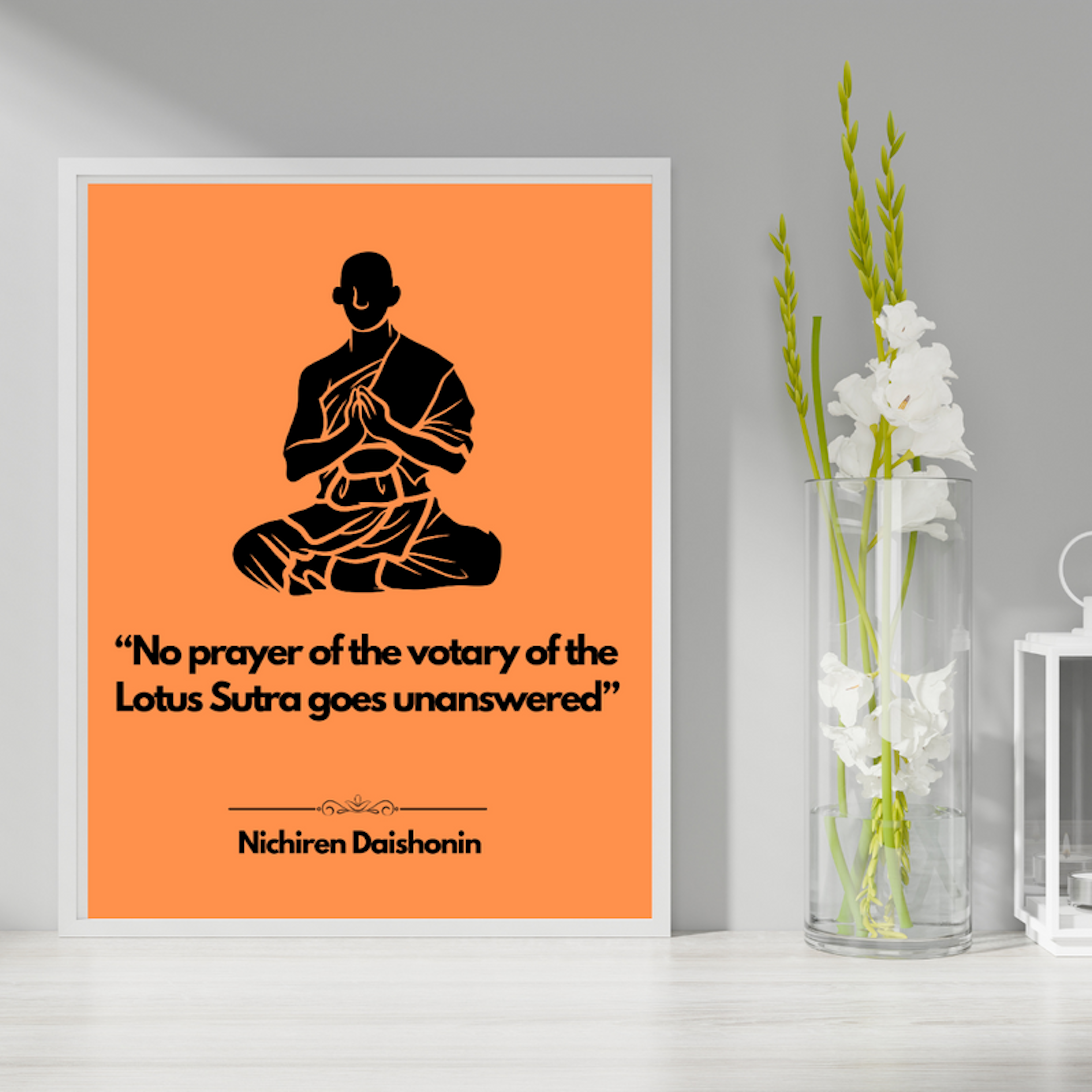 Nichiren Daishonin Prayer Quo JPEG & PDF